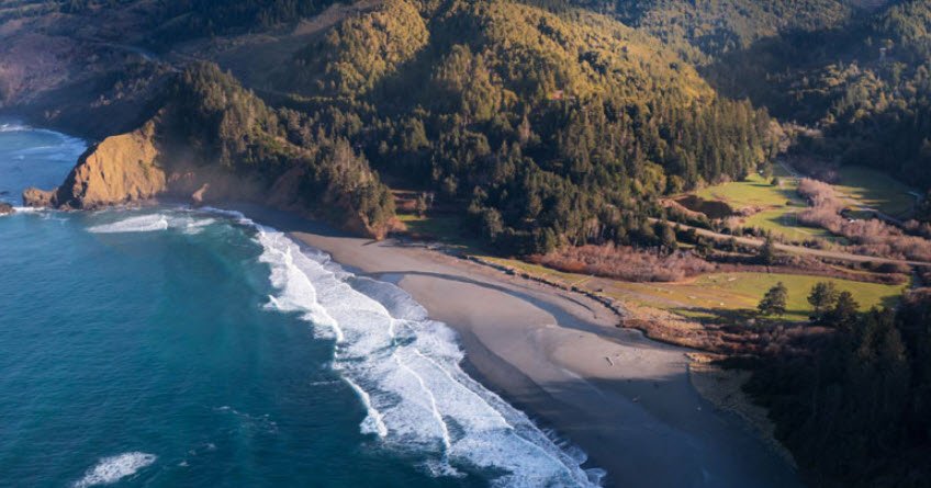 Arizona Beach State Recreation Site, Oregon, USA